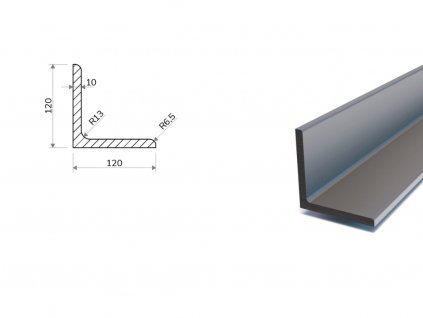 L profil 120x120x10 (S355)