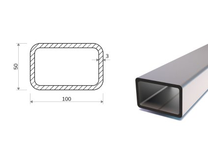 Jokel 100x50x3 (S355)