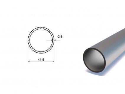 Trubka bezošvá 44,5x2,9