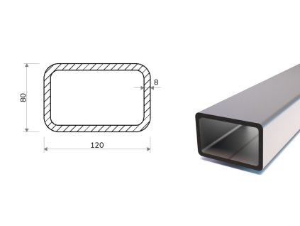 Jokel 120x80x8 (S355)